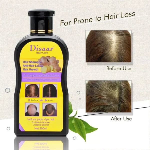 Disaar® Shampoo: Crecimiento Acelerado y Fortalecimiento Natural para un Cabello Radiante