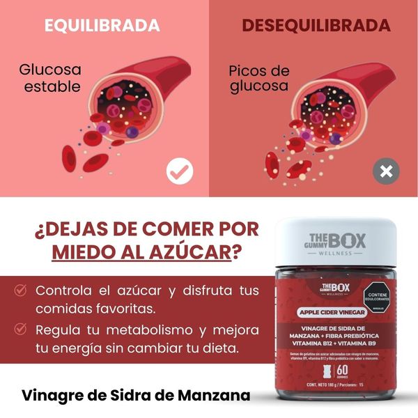 The Gummy Box Wellness: GOMITAS DE VINAGRE DE MANZANA