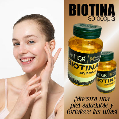 BIOTINA HEALTHY HUMAN®  30.000UG - 120 Cápsulas