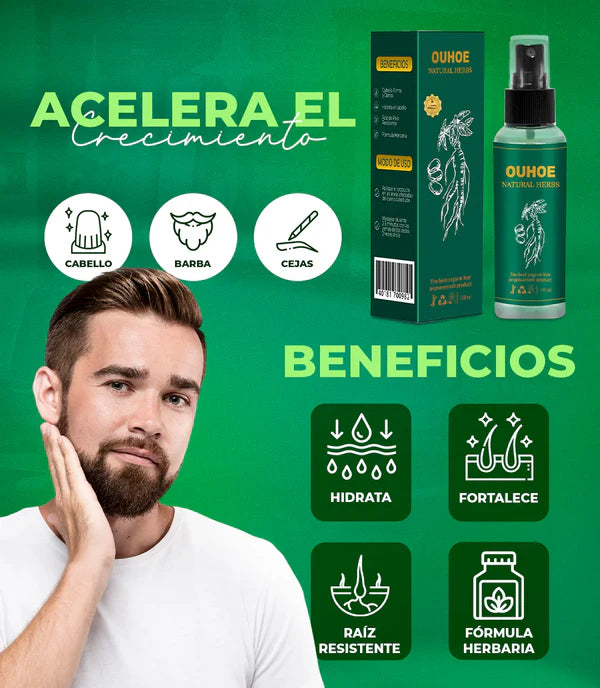 OUHOE ® ELIXIR CRECIMIENTO Y CONTROL DE CAIDA CAPILAR !