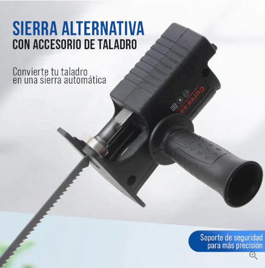 MOYI® Adaptador Sierra Para Taladro + 3 CUCHILLAS - 50% DESCUENTO