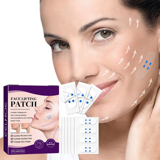 FACE LIFTING PATCH®️ Cintas Adhesivas faciales OFERTA ESPECIAL 2X1-120 Unidades