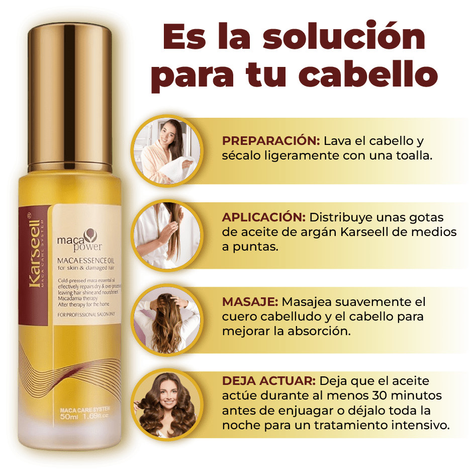 COMBO KARSELL®: MASCARILLA CON COLAGENO + ACEITE DE ARGAN        OFERTA ESPECIAL 2 X 1