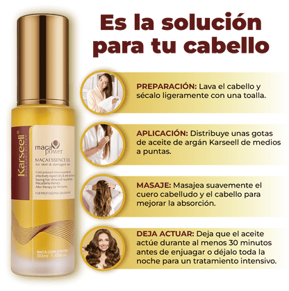 COMBO KARSELL®: MASCARILLA CON COLAGENO + ACEITE DE ARGAN        OFERTA ESPECIAL 2 X 1