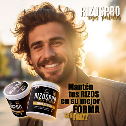 Tratamiento De Crema Rizadora 100% Efectivo Rizos Pro™ | Edición Premium