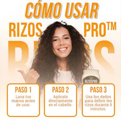 Tratamiento De Crema Rizadora 100% Efectivo Rizos Pro™ | Edición Premium