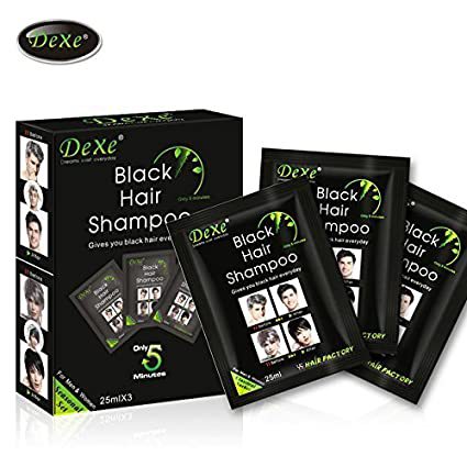 Dexe® SHAMPOO BLACK HAIR NATURAL ANTICANAS - LIBRE DE AMONIACO